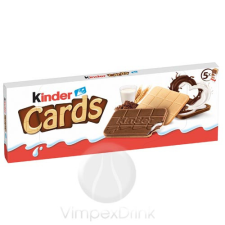  Kinder Cards T(2x5) 128g /20/ csokoládé és édesség