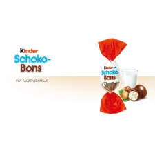 Kinder csokoládé schoko-bons 125 g csokoládé és édesség