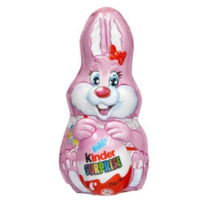  Kinder Húsvéti Tejcsokoládé Nyúl Figura Meglepetéssel  Lány 75 g csokoládé és édesség