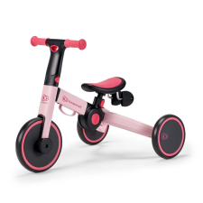 KinderKraft 4TRIKE összecsukható tricikli/futóbicikli, Candy pink lábbal hajtható járgány