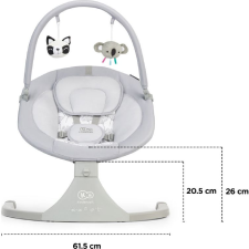 KinderKraft elektromos hinta Luli szürke (KKBLULIGRY0000) babahinta