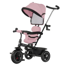 KinderKraft Freeway 360°-ban forgatható Tricikli napellenzővel - Pink tricikli