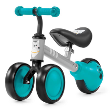 KinderKraft Futóbicikli mini Cutie Turquoise lábbal hajtható járgány