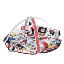 KinderKraft játszószőnyeg 4Smart játékhíddal, kontrasztos színekkel, érzékfejlesztő labdával játszószőnyeg