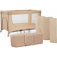 KinderKraft Joy 2 Utazóágy, Beige (KLJOY02BEG00000) utazóágy