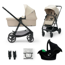 KinderKraft Kinderkraft babakocsi többfunkciós NEWLY 3in1 MINK PRO bézs babakocsi