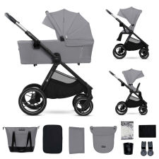 KINDERKRAFT Kočík kombinovaný Nea 2 2v1 Platinum Grey babakocsi