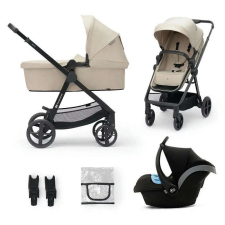 Kinderkraft Newly + Mink pro 3:1 multifunkciós babakocsi - sand beige babakocsi