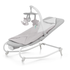 Kinderkraft pihenőszék - Felio 2 rezgő zenélő Stone Grey pihenőszék, bébifotel