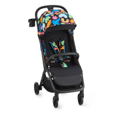 KinderKraft SELECT Nubi 2 Sport Babakocsi - Ultrakompakt Összecsukás, Happy Shapes Dizájn babakocsi