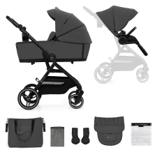  KINDERKRAFT SELECT Yoxi 2v1 kombinált babakocsi Moonlight Grey babakocsi