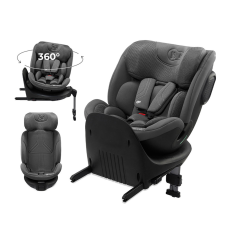 KinderKraft Xrider 2 i-size Grey Autósülés 40-150cm (0-36kg) gyerekülés