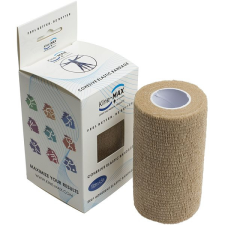 Kine-MAX Cohesive Elastic Bandage 10 cm × 4,5 m, testszínű gyógyászati segédeszköz