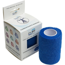 Kine-MAX Cohesive Elastic Bandage 7,5cm × 4,5 m, kék gyógyászati segédeszköz