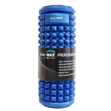 Kine-MAX Professional Massage Foam Roller - Masszázshenger, kék gyógyászati segédeszköz