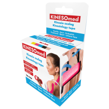 Kinesio tape (szalag) 5cmx5m rózsaszín gyógyhatású készítmény