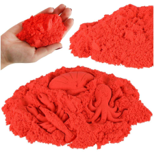 Kinetikus homok 1kg zsákban piros kreatív és készségfejlesztő