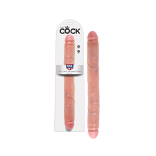  King Cock 16 páros nagy dildó (41 cm) - natúr műpénisz, dildó