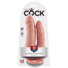 King Cock King Cock Double Penetrator - élethű dupla dildó (natúr)