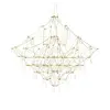 King Home CONSTELATION GOLD MSE1501100127 Függőlámpa 72x72W/LED 3000K 2880LM IP20