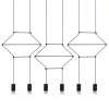 King Home King Home FLUSSO LINE JD0032-6P Függőlámpa 6x3W/G9 3000K 1440LM IP20