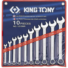 King Tony 1210MRA Csillag-Villáskulcs Készle 10 Részes 8-24 (KY1210MR) szerszám kiegészítő