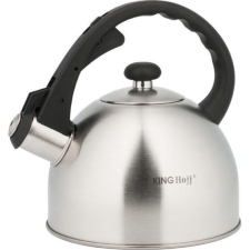 Kinghoff KH-3324 Teáskanna, Sípszóval - Inox - 2.0L (KH-3324) vízforraló és teáskanna