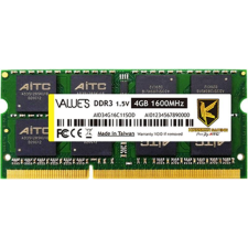 KINGSMAN 8GB 1600MHz DDR3 So-Dimm RAM Kingsman memória (KSD38G16C11SDL) (KSD38G16C11SDL) memória (ram)