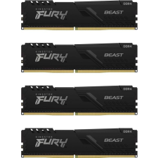 Kingston 128GB DDR4 3600MHz Kit(4x32GB) Fury Beast Black (KF436C18BBK4/128) memória (ram)