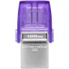 Kingston 128GB DT microDuo 3C USB3.2 Silver/Purple (DTDUO3CG3/128GB)