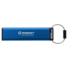 Kingston 128GB IronKey Keypad 200 USB3.2 Blue pendrive