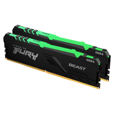 Kingston 16GB /3600 Fury Beast RGB DDR4 RAM KIT (2x8GB) memória (ram)
