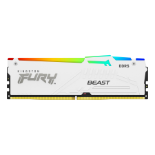 Kingston 16GB / 5200 Fury Beast RGB White (Intel XMP) DDR5 RAM memória (ram)