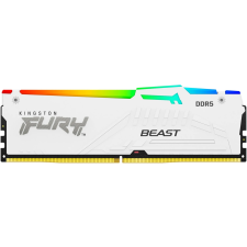 Kingston 16GB / 6000 RGB Fury Beast DDR5 CL36 Single Desktop RAM (KF560C36BWE2-16) memória (ram)