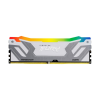Kingston 24GB DDR5 8400MHz Fury Renegade RGB White/Silver (KF584CU40RWA-24)