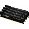 Kingston 32GB/3200MHz DDR-4 (Kit of 4) FURY Beast Black (KF432C16BBK4/32) memóri (KF432C16BBK4/32)