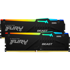 Kingston 32GB / 6800 HyperX Fury RGB Black DDR5 RAM KIT (2x16GB) memória (ram)