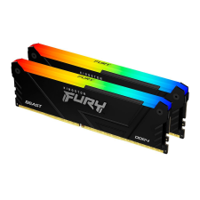  Kingston 32GB DDR4 3200MHz Kit(2x16GB) Fury Beast RGB Black memória (ram)