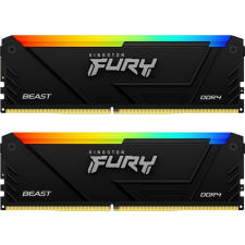  Kingston 32GB DDR4 3600MHz Kit(2x16GB) Fury Beast RGB Black memória (ram)