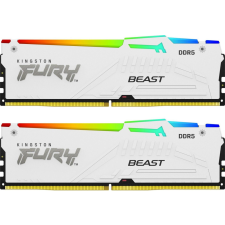  Kingston 32GB DDR5 6000 MHz Kit(2x16GB) Fury Beast RGB White memória (ram)