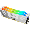 Kingston 32GB DDR5 6400MHz Kit(2x16GB) Fury Beast RGB Expo White