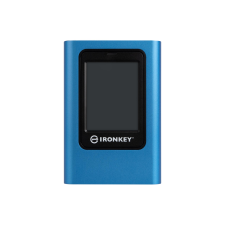 Kingston 480GB IronKey Vault Privacy 80 USB 3.2 Külső SSD - Kék (IKVP80ES/480G) merevlemez