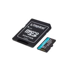 Kingston 512GB microSDXC Canvas Go! Plus Class 10 170R A2 U3 V30 Card + adapterrel memóriakártya