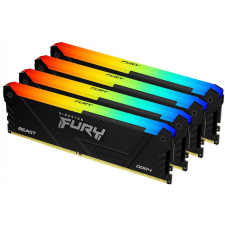 Kingston 64GB / 3200 Fury Beast RGB DDR4 RAM KIT (4x16GB) (KF432C16BB12AK4/64) memória (ram)