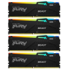 Kingston 64GB 5600MHz DDR5 RAM Kingston Fury Beast RGB CL40 (4x16GB) (KF556C40BBAK4-64) (KF556C40BBAK4-64)