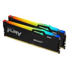 Kingston 64GB / 6000 Fury Beast RGB Black (AMD EXPO) DDR5 RAM KIT (2x32GB) memória (ram)