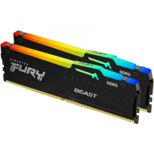 Kingston 64GB DDR5 5600MHz Kit(2x32) Fury Beast RGB Black memória (ram)