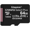 Kingston 64GB microSDXC Kingston Canvas Select Plus CL10 memóriakártya (SDCS2/64GBSP)
