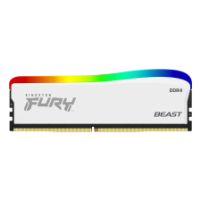 Kingston 8GB / 3600 Fury Beast RGB White Special Edition DDR4 RAM memória (ram)