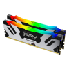 Kingston 96GB DDR5 6400MHz Kit(2x48GB) Fury Renegade RGB Black/Silver (KF564C32RSAK2-96)